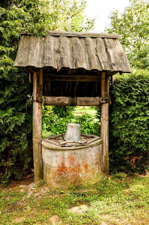 Villa Idilliska Latgaliesu Lauku Maja Ar Melno Pirti Aglona Exterior foto
